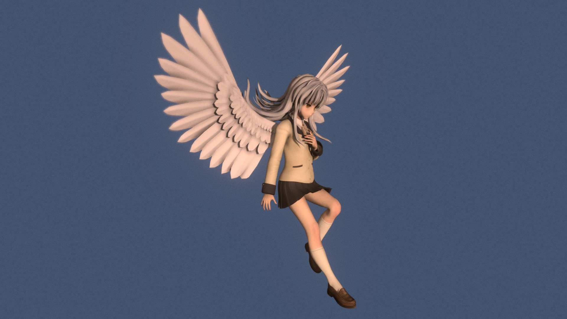 Kanade Tachibana 01 3d model