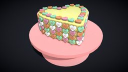 Valentines Sweethearts Cake