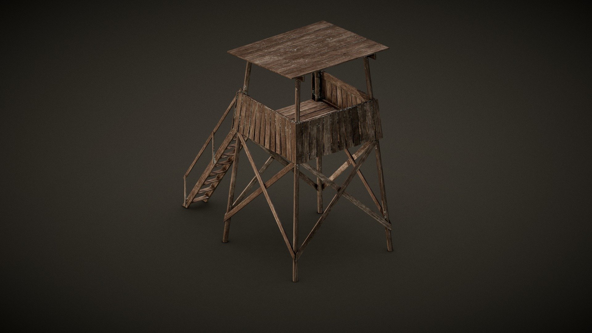 Watch Tower 3d model