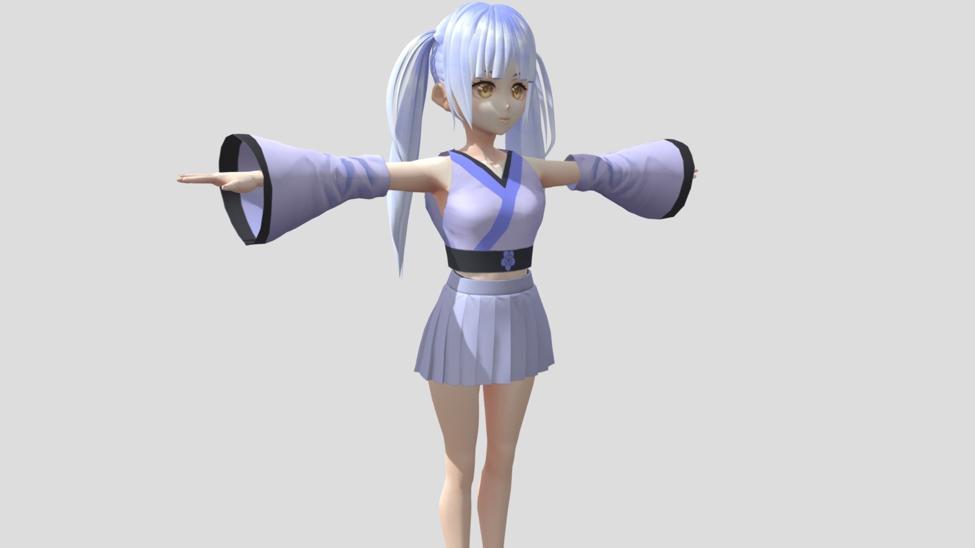 【Anime Character / alex94i60】Suzuran 3d model