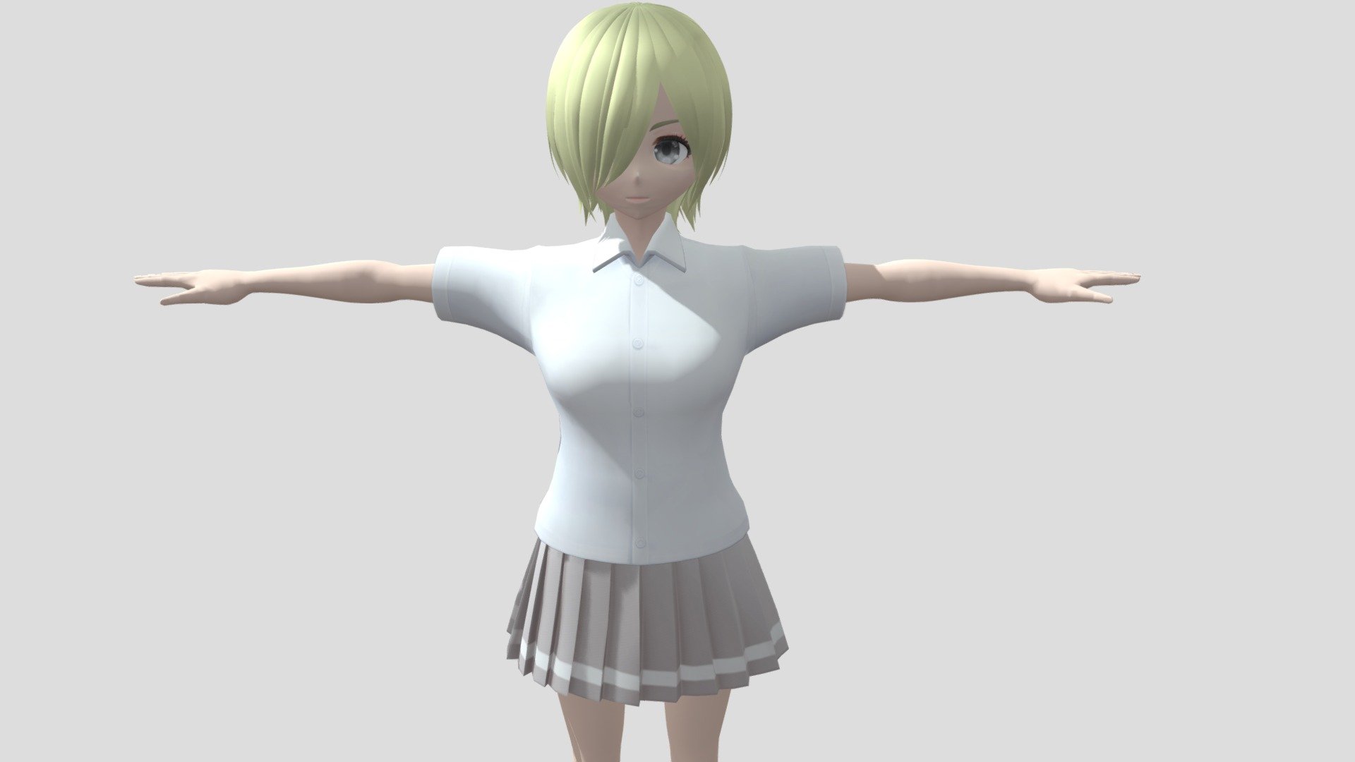 【Anime Character / alex94i60】Mia (V2) 3d model