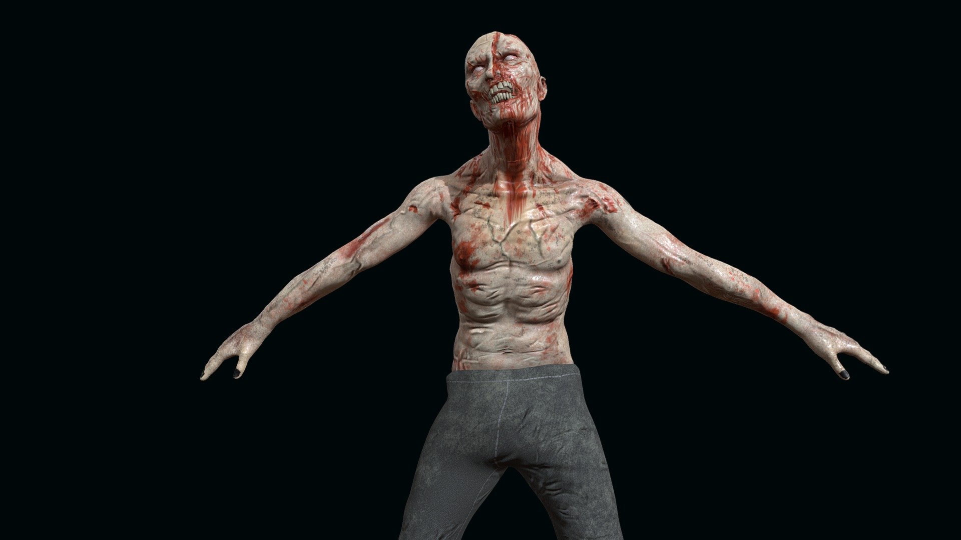 Zombie 3d model