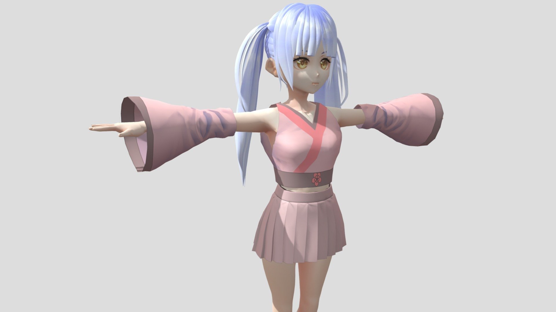 【Anime Character / alex94i60】Suzuran (V2) 3d model