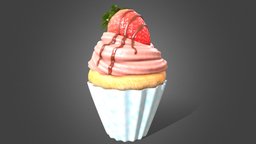 Strawberry Cupcake