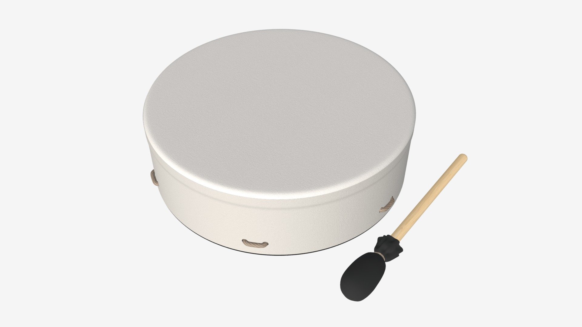 Hand drum 3d model