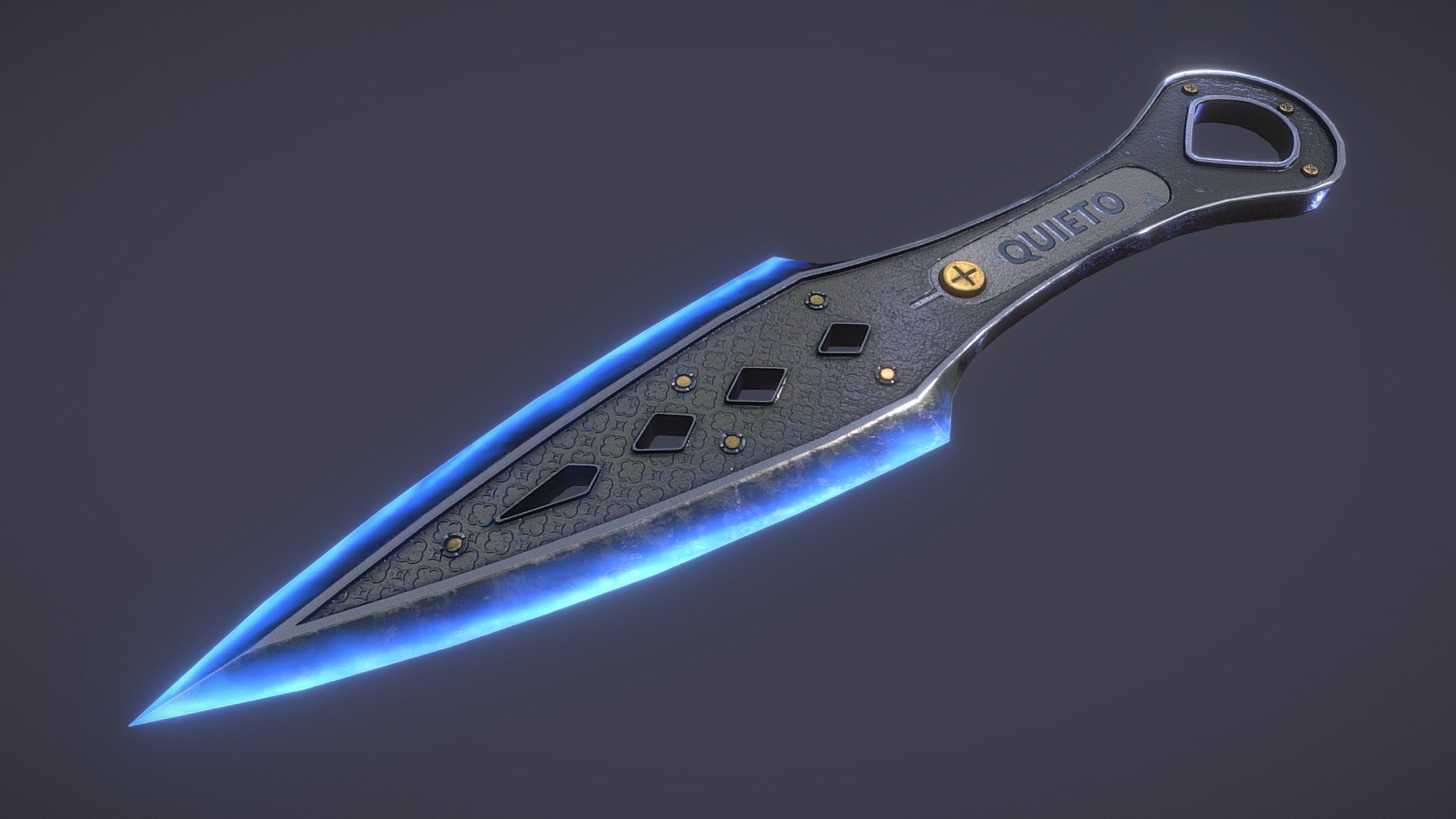 Wraith Kunai Heirloom 3d model