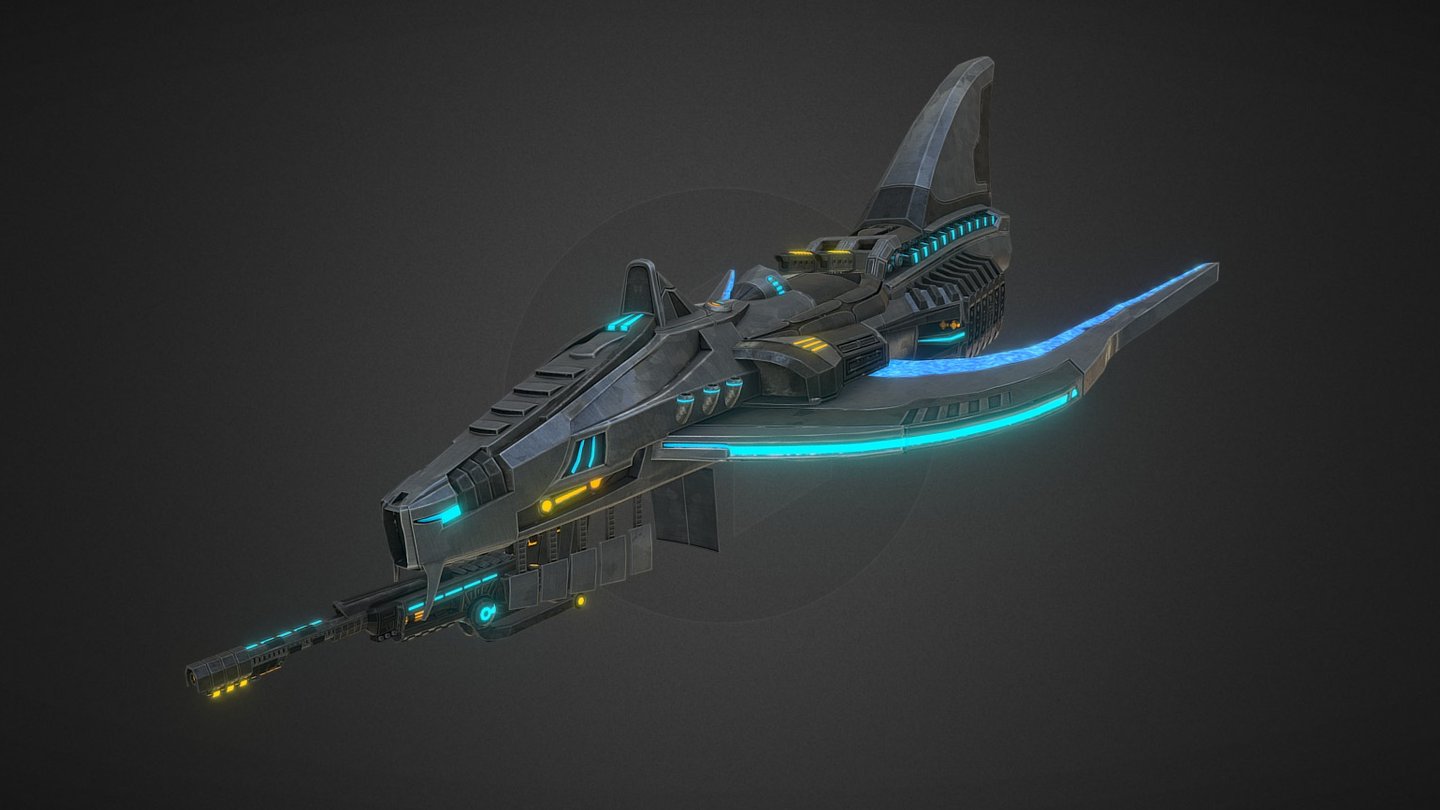 Space Ship 3d model