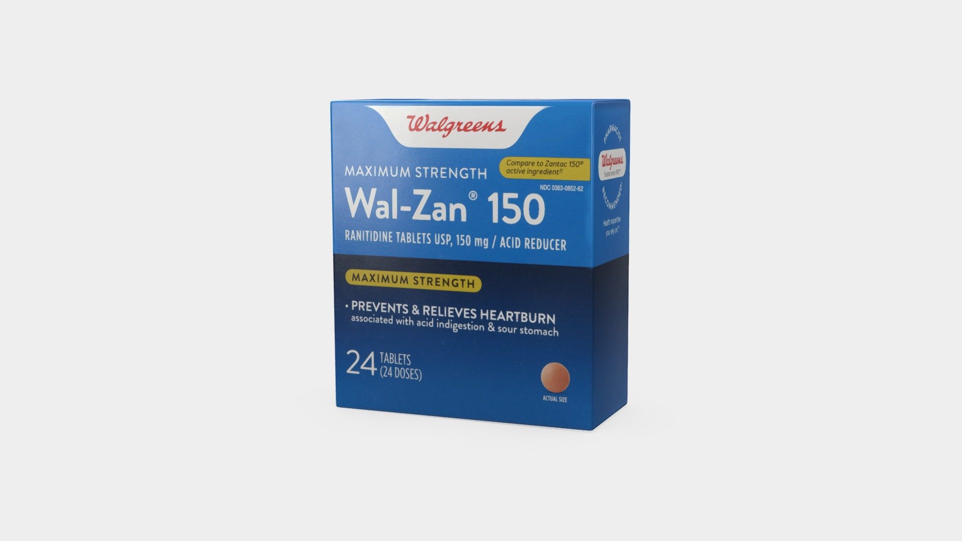 Walgreens Wal Zan 150 3d model