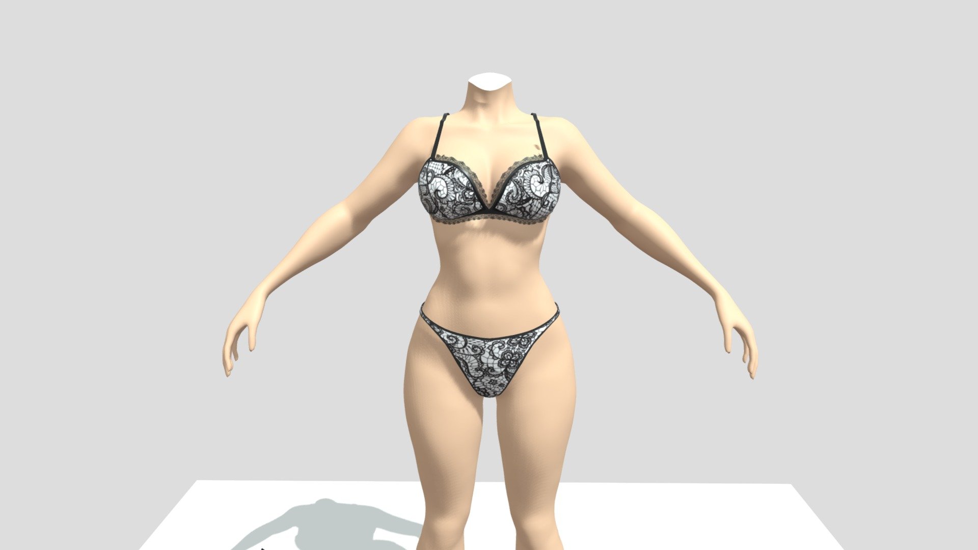 Avatall Eve Bra Momo 3d model