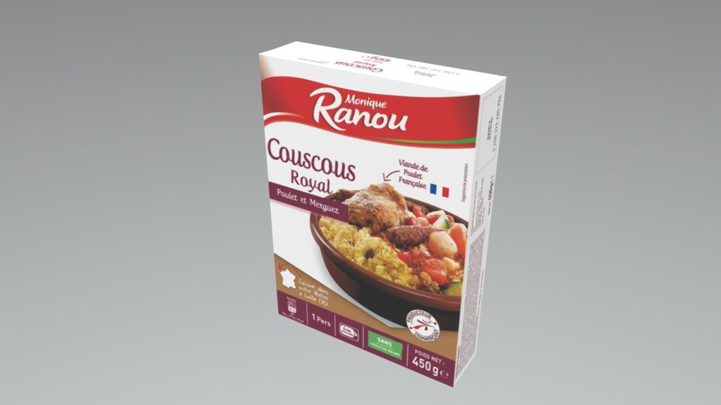 Couscous Royal 3d model