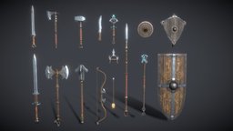 Nordic Fantasy Weapon Set