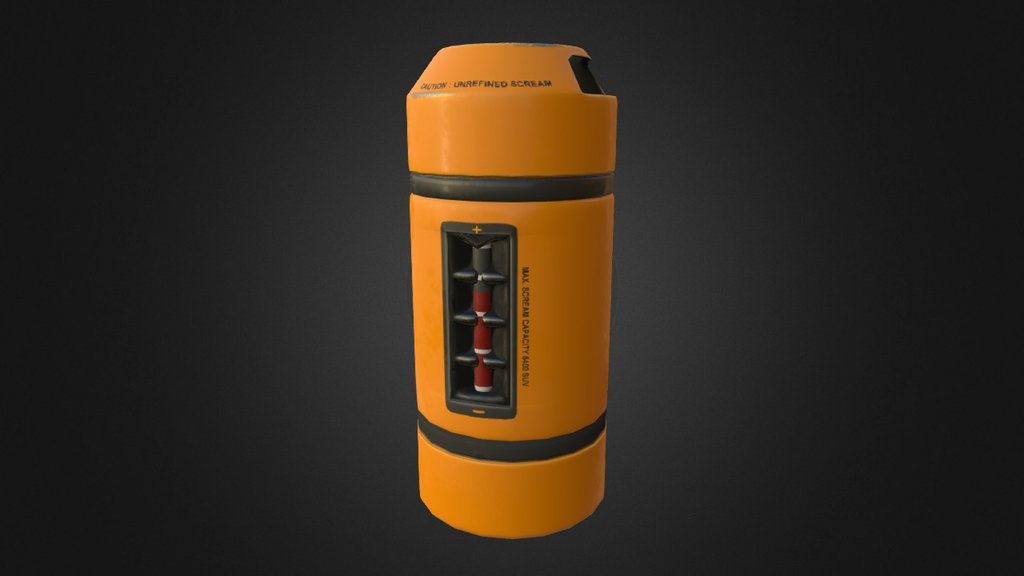 Disney Canister 3d model