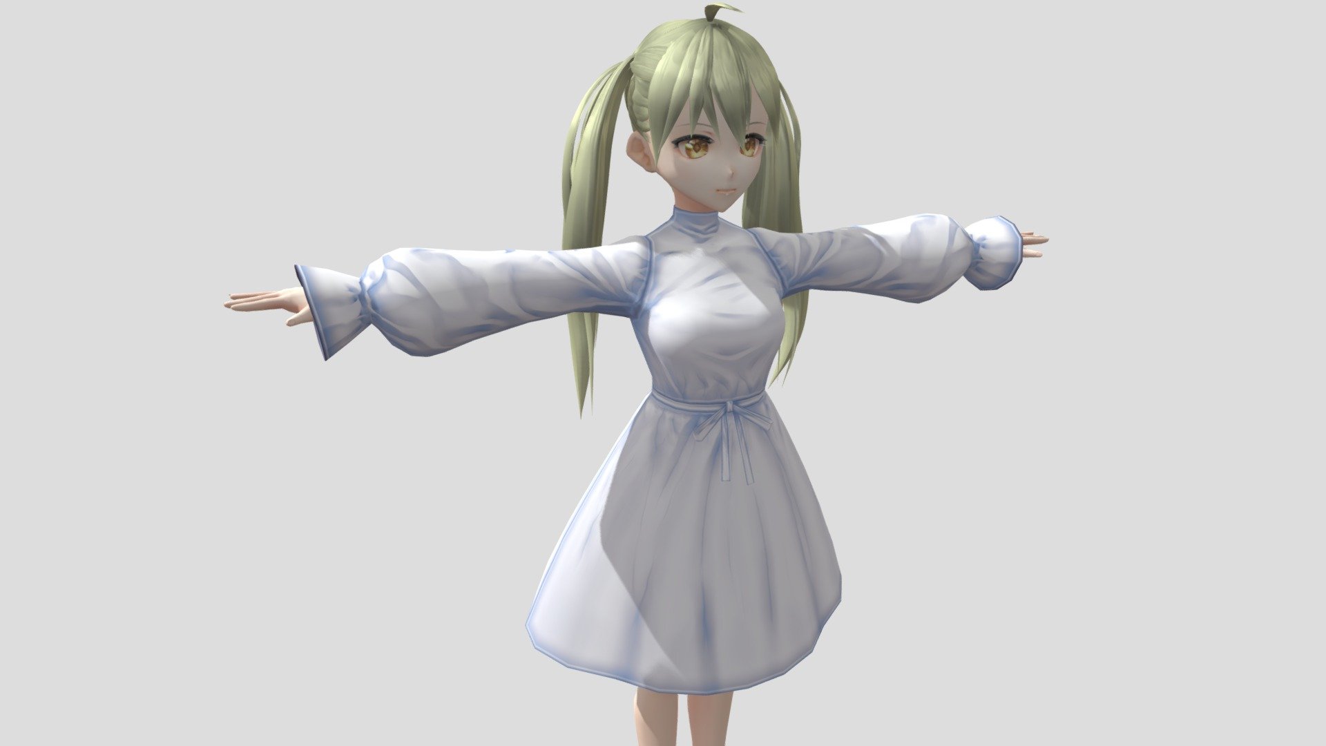 【Anime Character】Alex/Alice (Unity 3D) 3d model