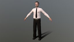 Male LowPoly (Rigged)