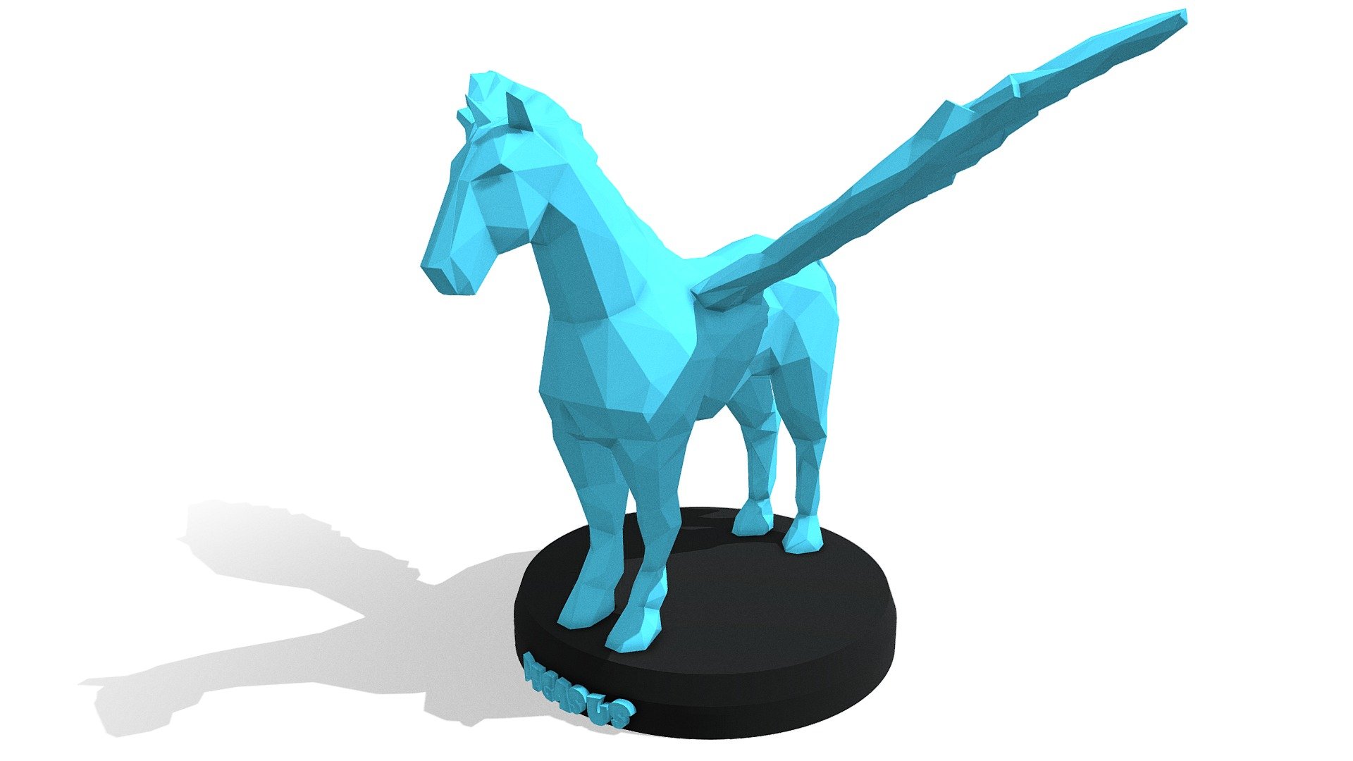 Poly Pegasus 3d model