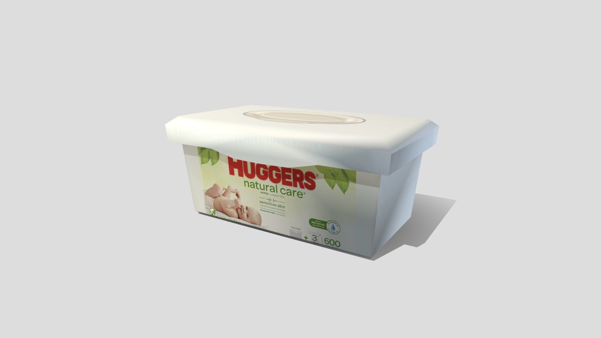 Wet Wipes 3d model