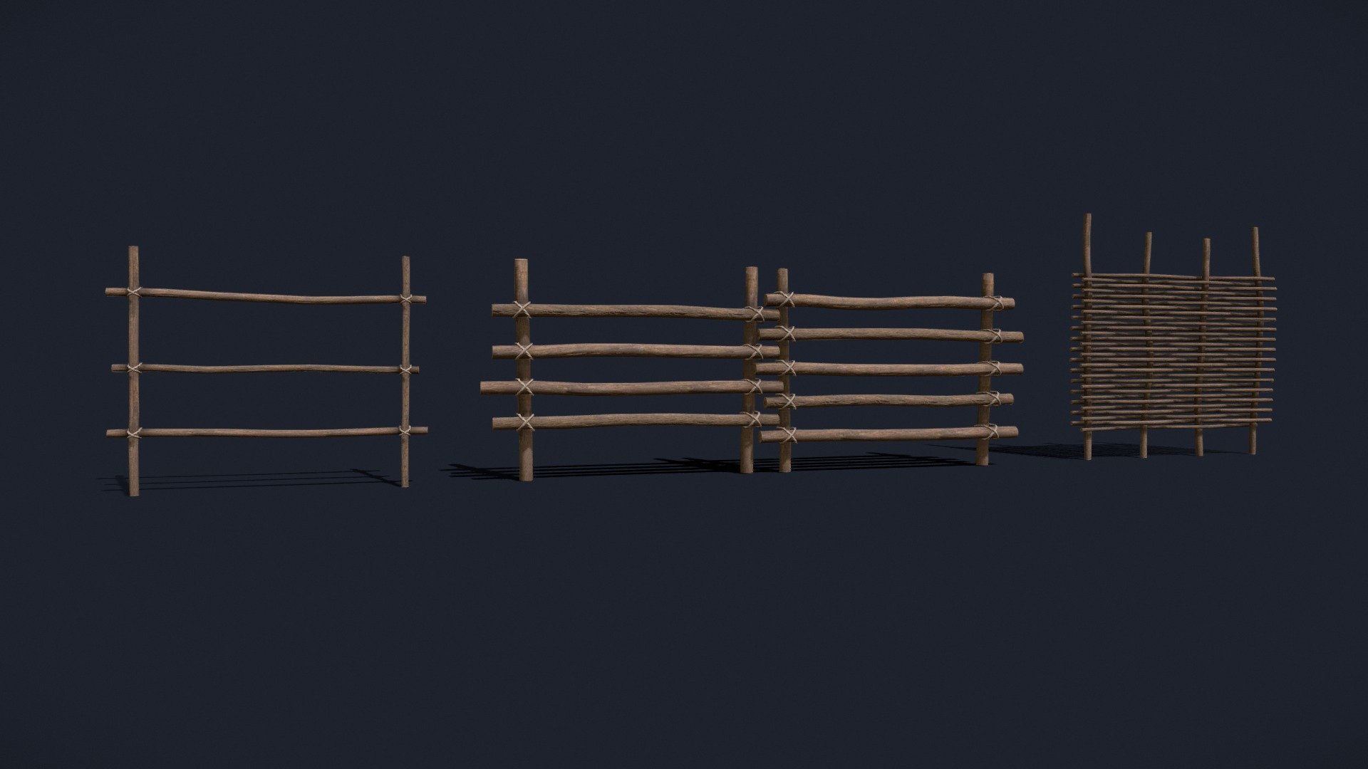 Small Animal Fences 3d model