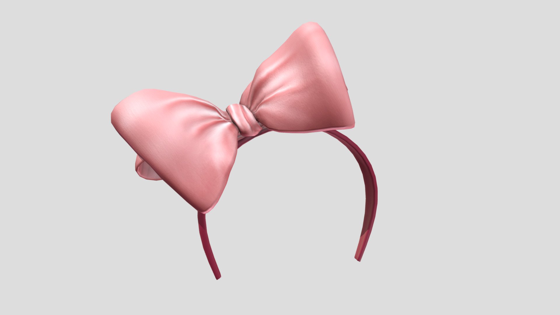 Bow Headband 3d model