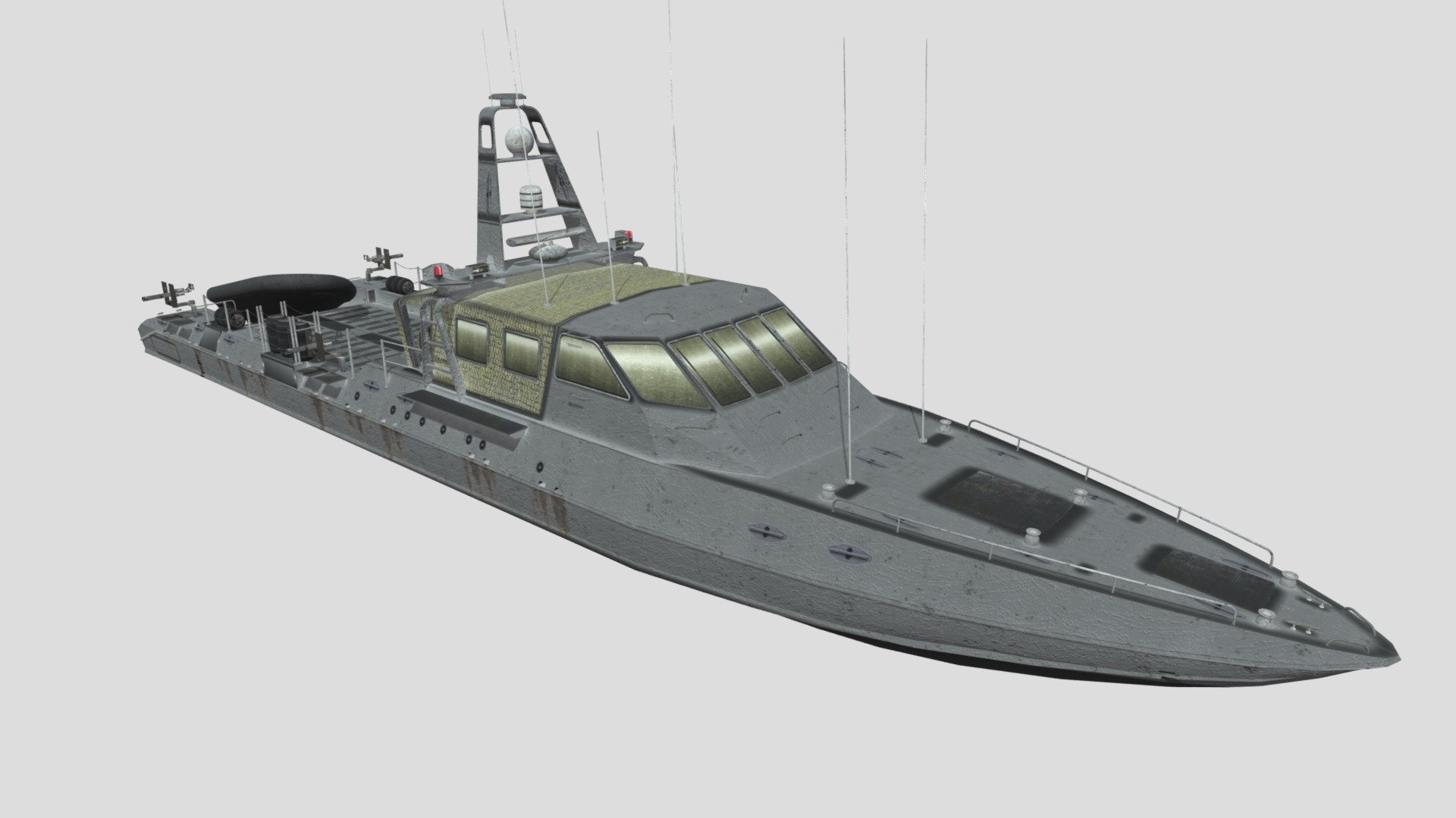 Mark V Special Operations Craft 3d model