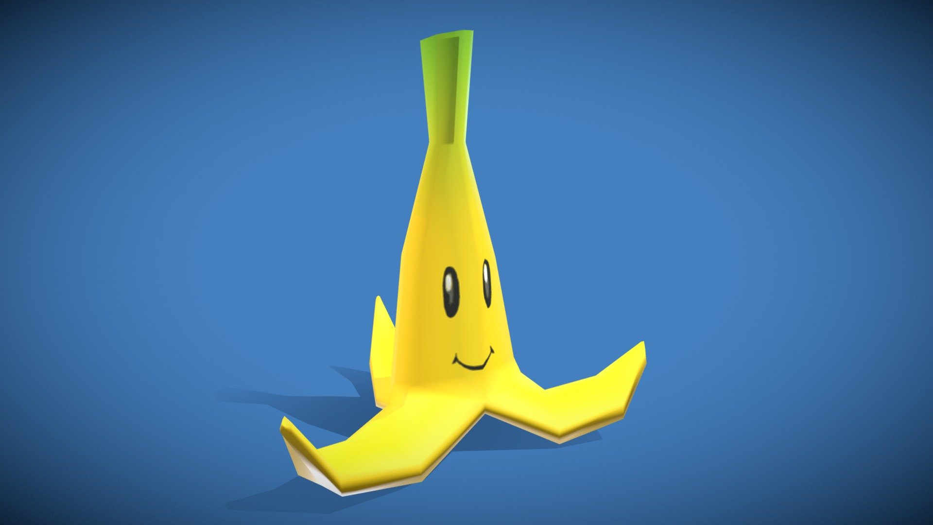 MarioBros Banana 3d model