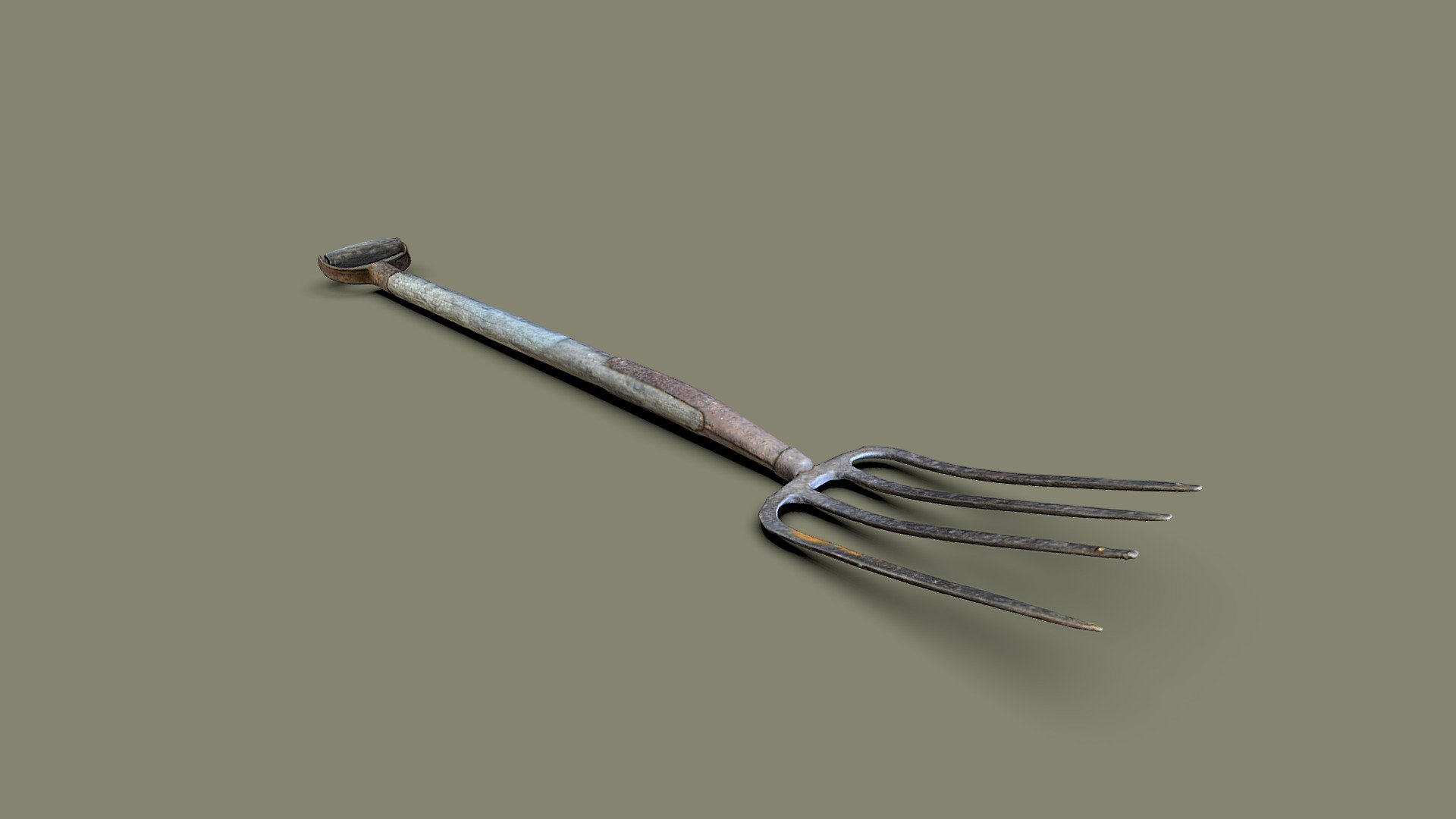 Digging Fork 3d model