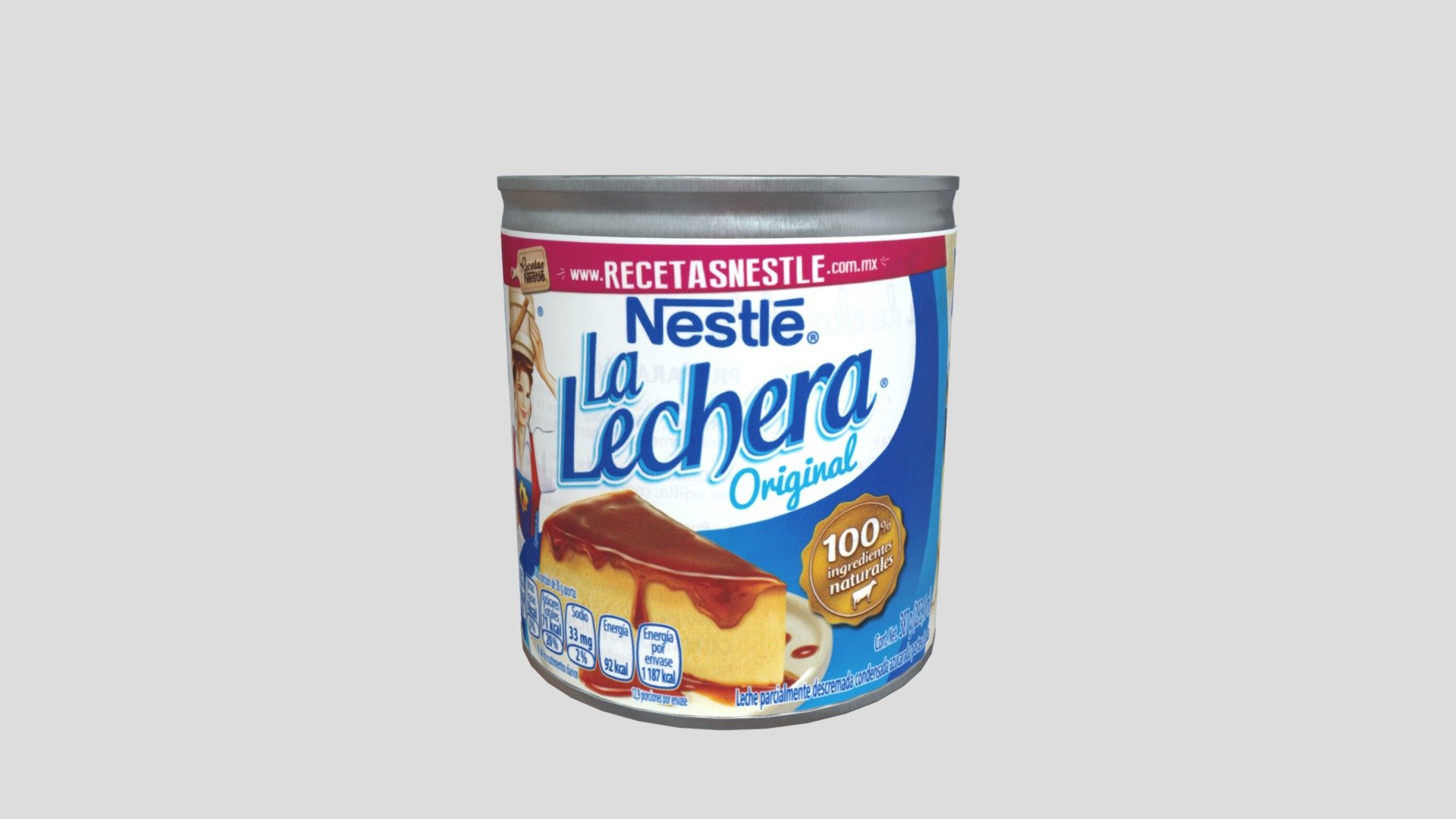 Nestlé "La Lechera Original" 3d model