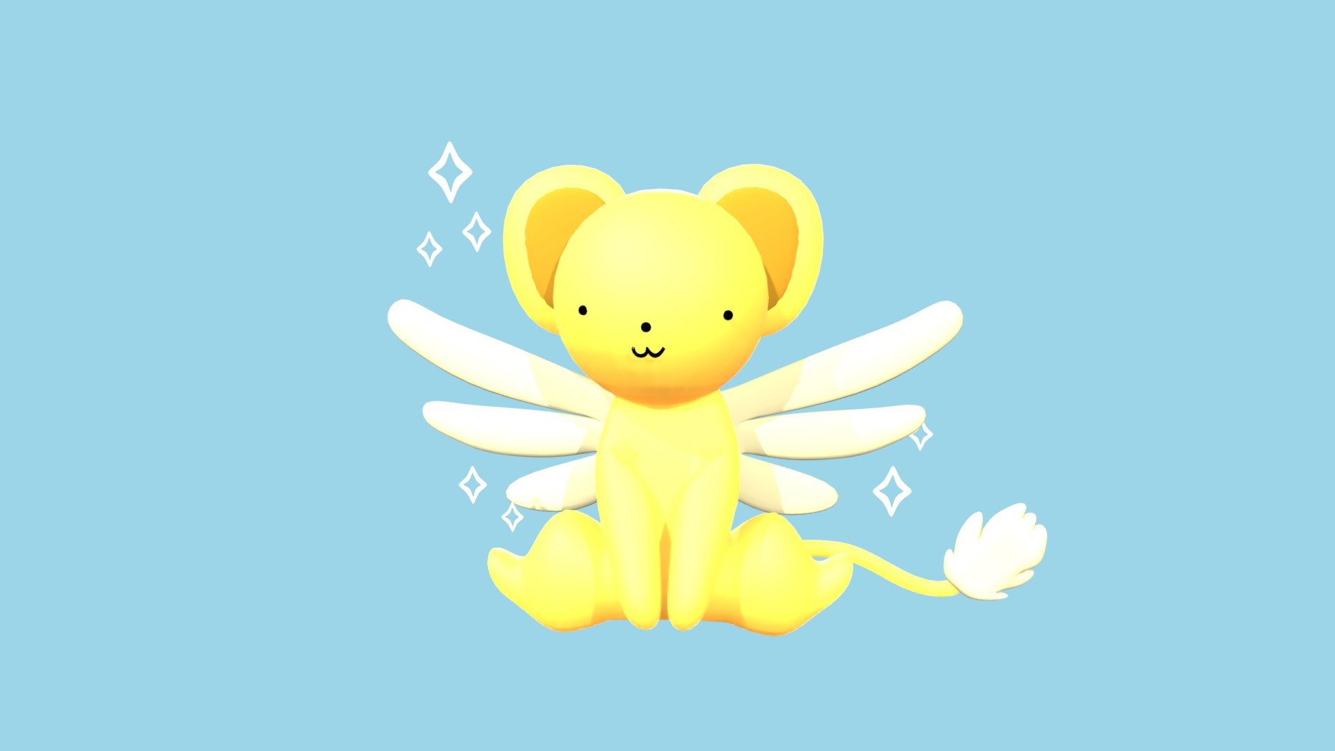 kero-chan 3d model