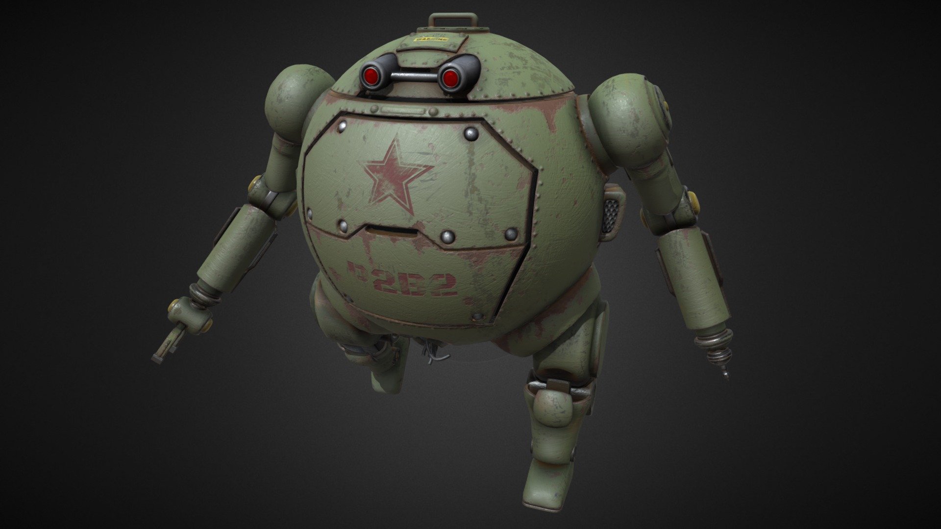 Atomic heart 3d model