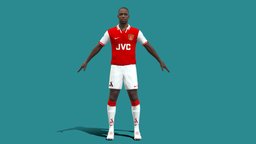 3D Rigged Ian Wright