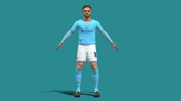 3D Rigged Jack Grealish Manchester City