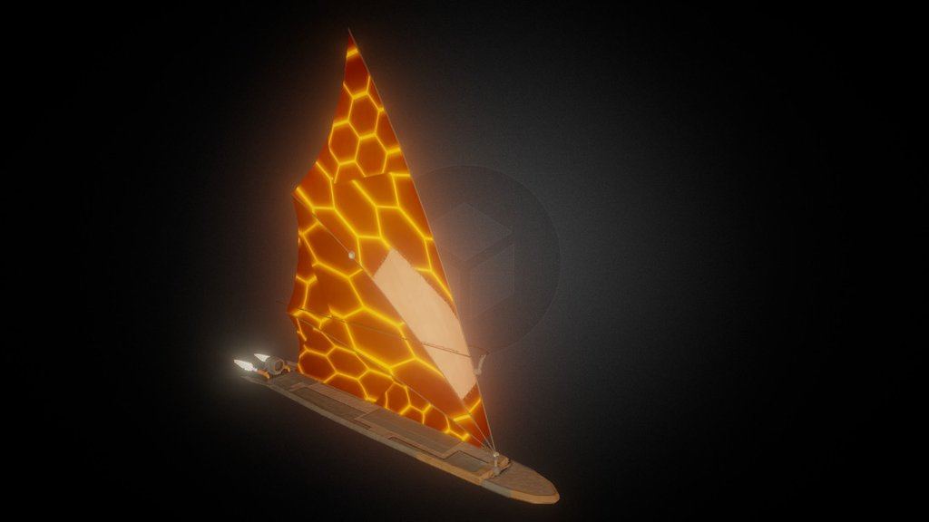 Solar Board (Disneys Treasure Planet) 3d model