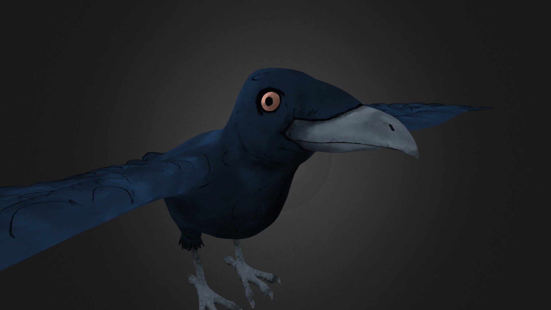 SoB Crow 3d model