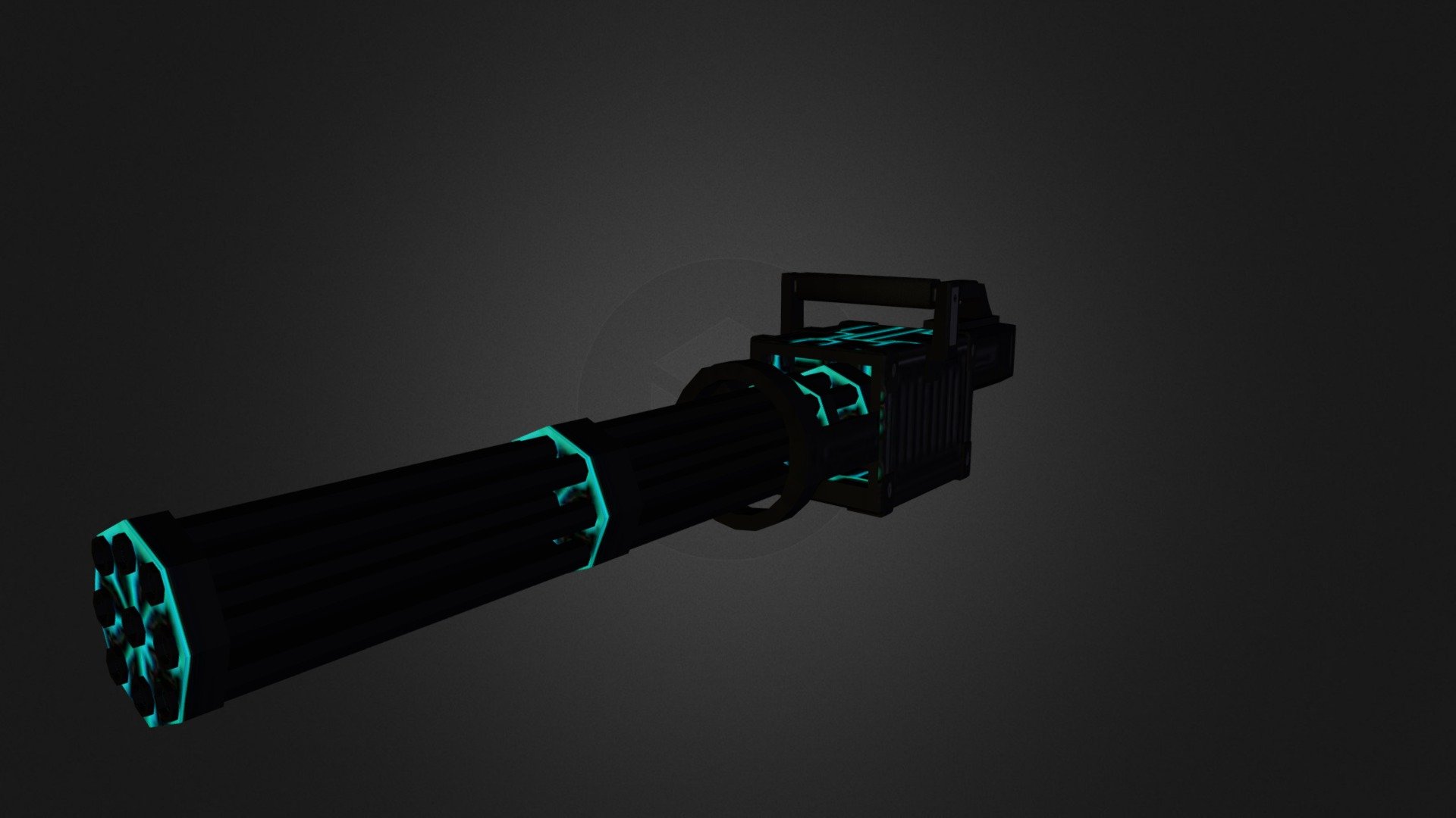 Gatlin_Gun.obj 3d model