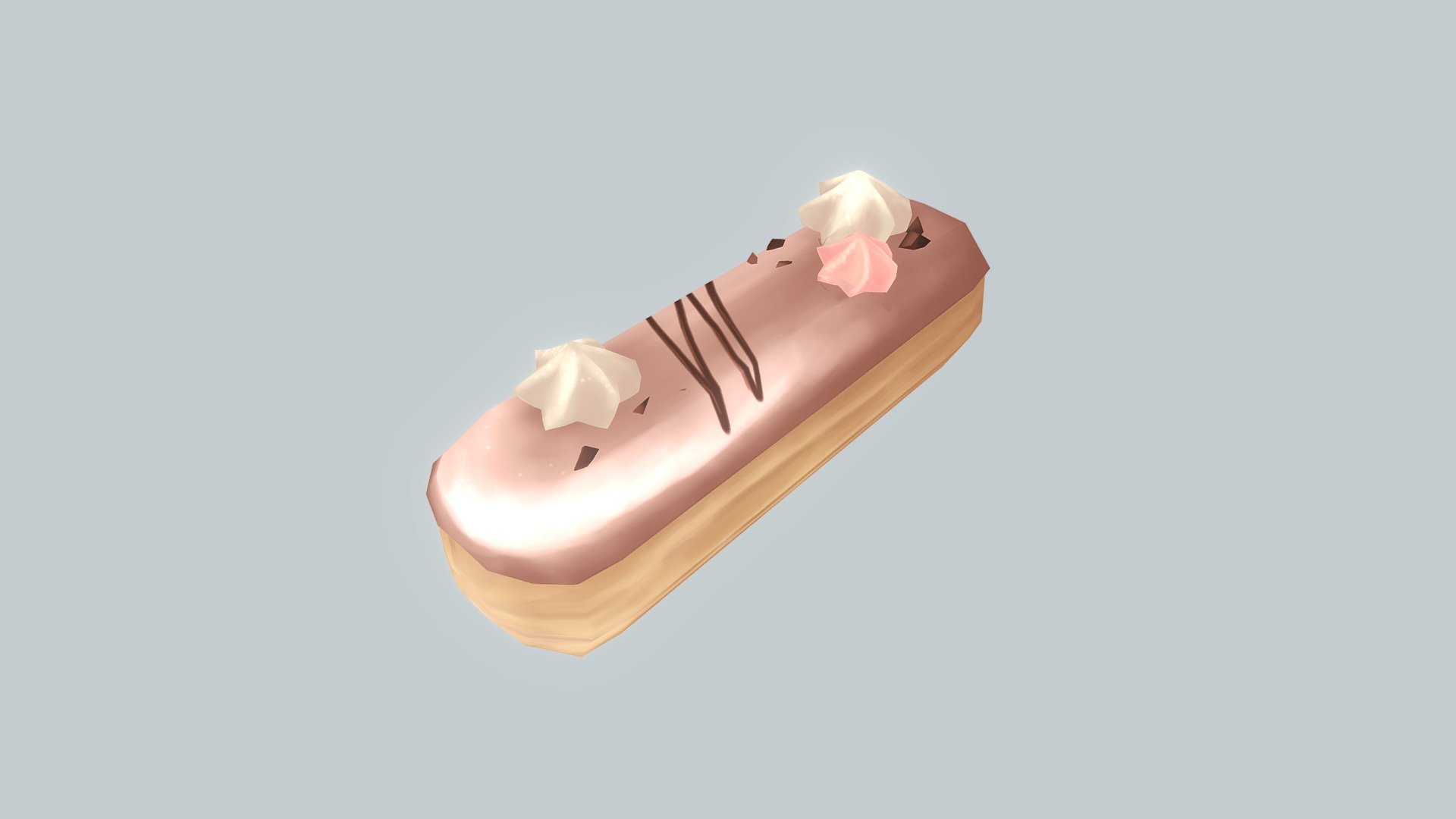 Eclair 3d model