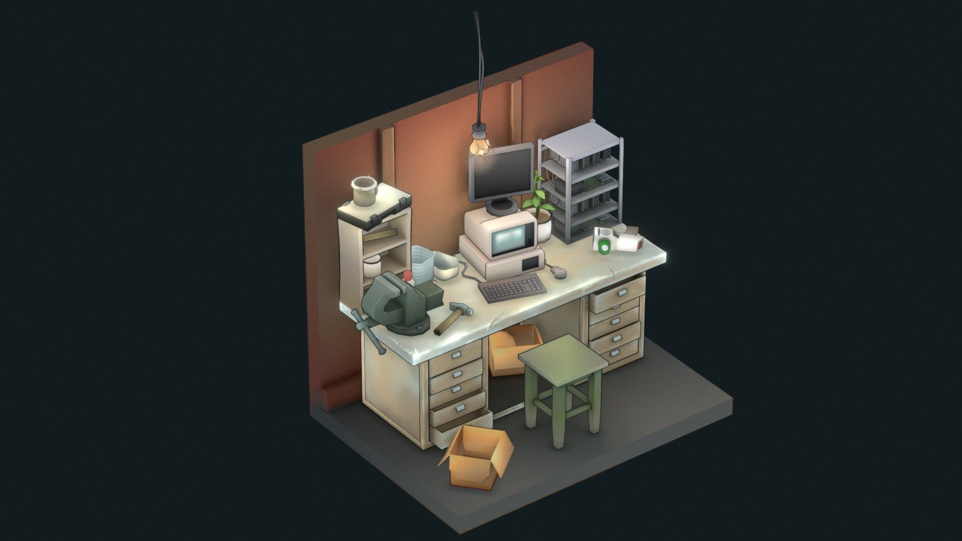 Workbench 3d model