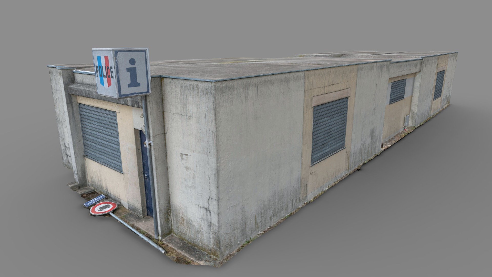 Building scan No. 4 3d model