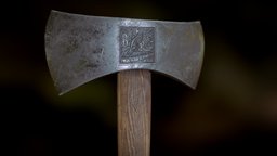 Black Raven Log Splitter Axe