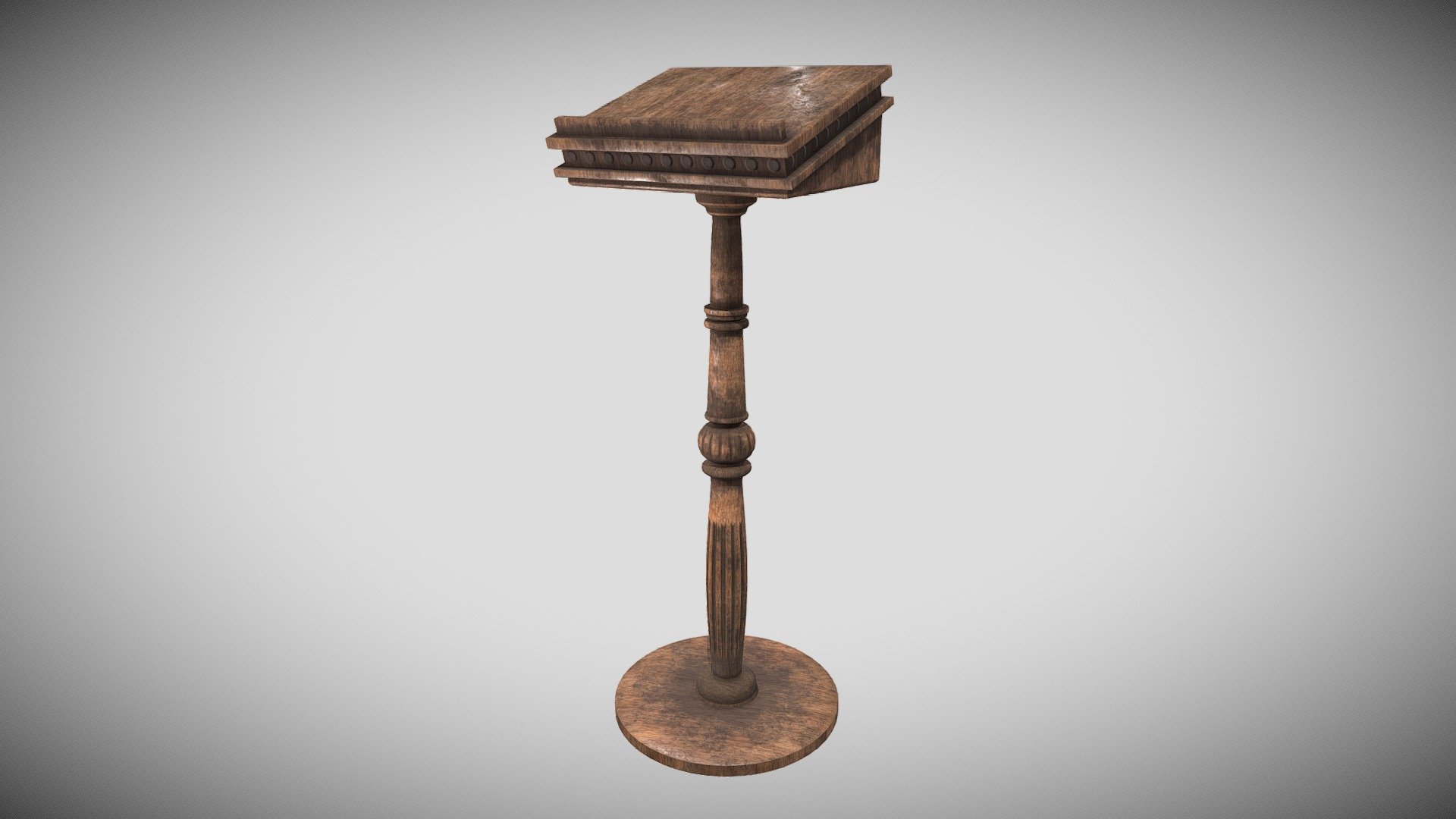 lectern 3d model