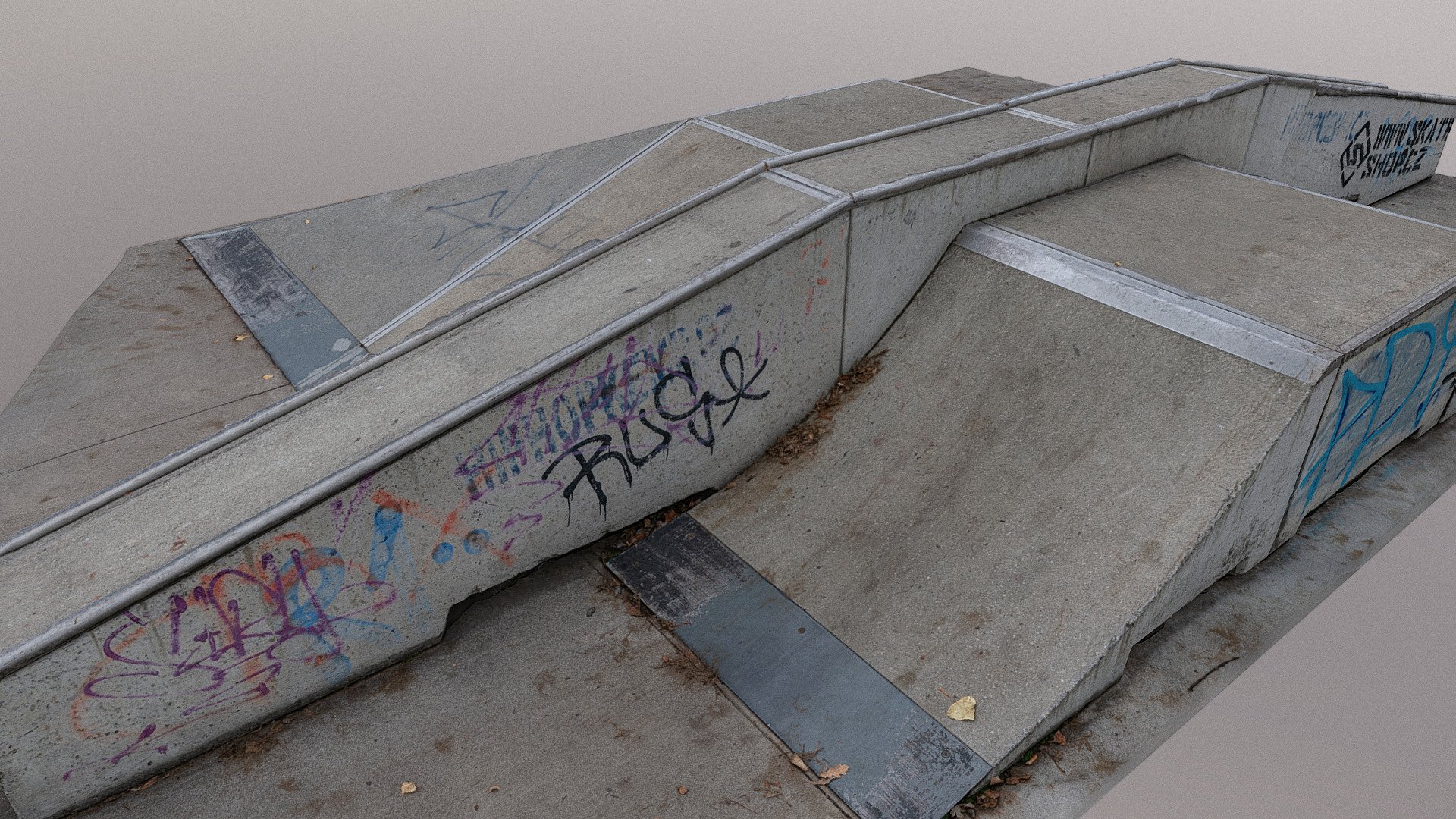 Skatepark 3d model