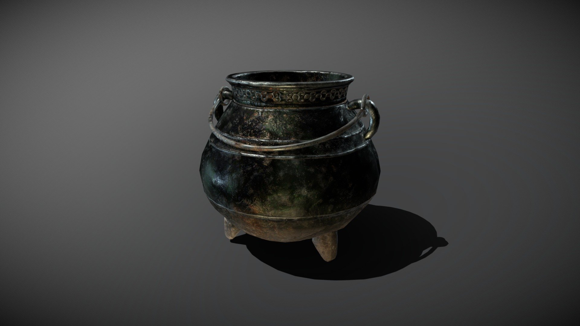 Witchs Cauldron 3d model