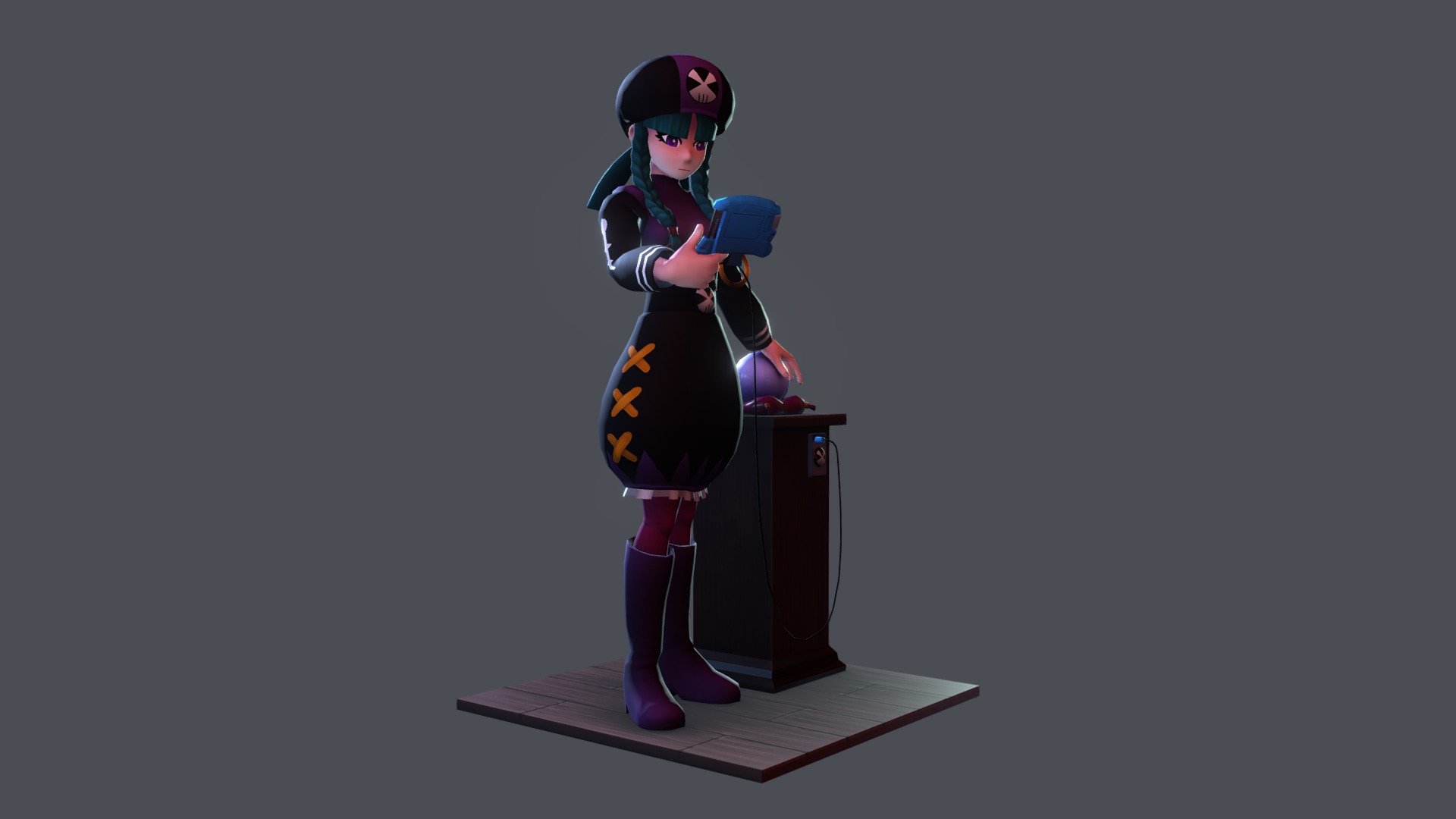 Miyu 3d model