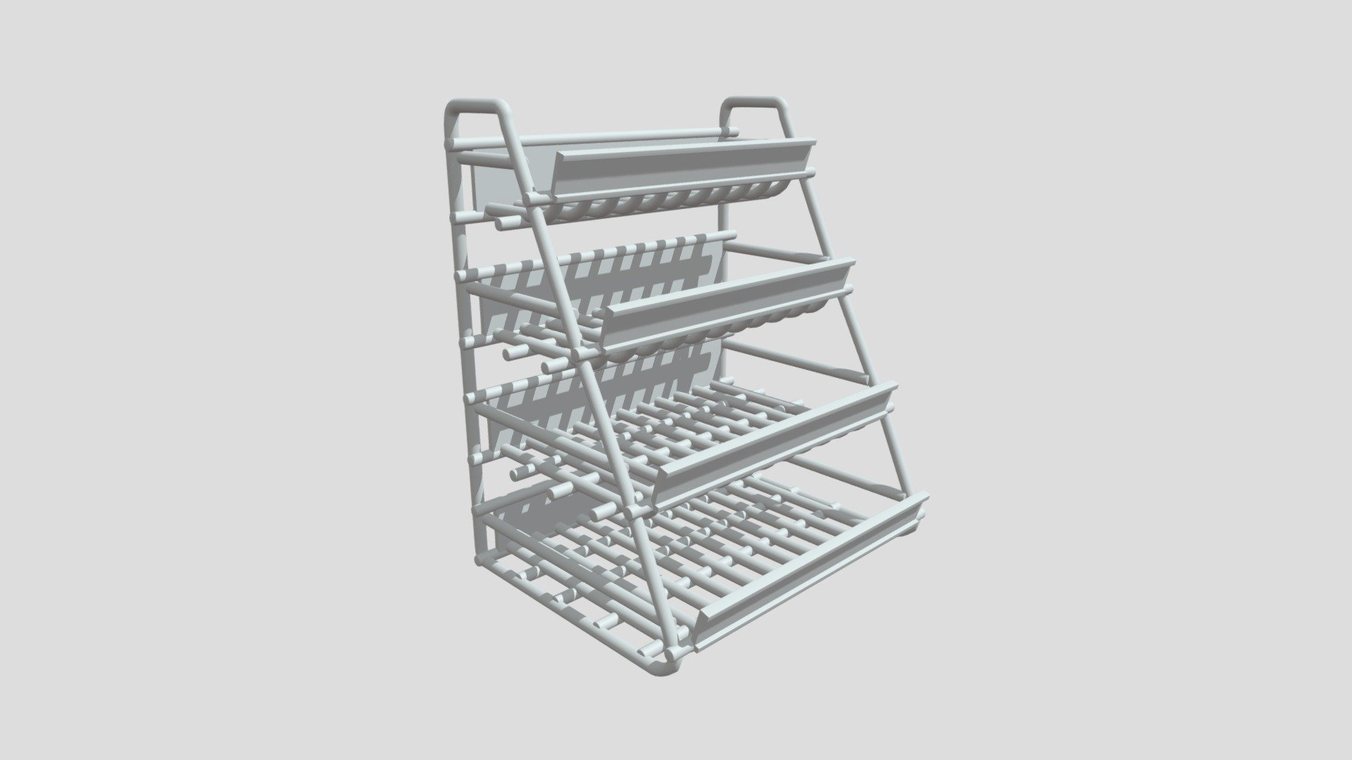 Candy Rack 3d model