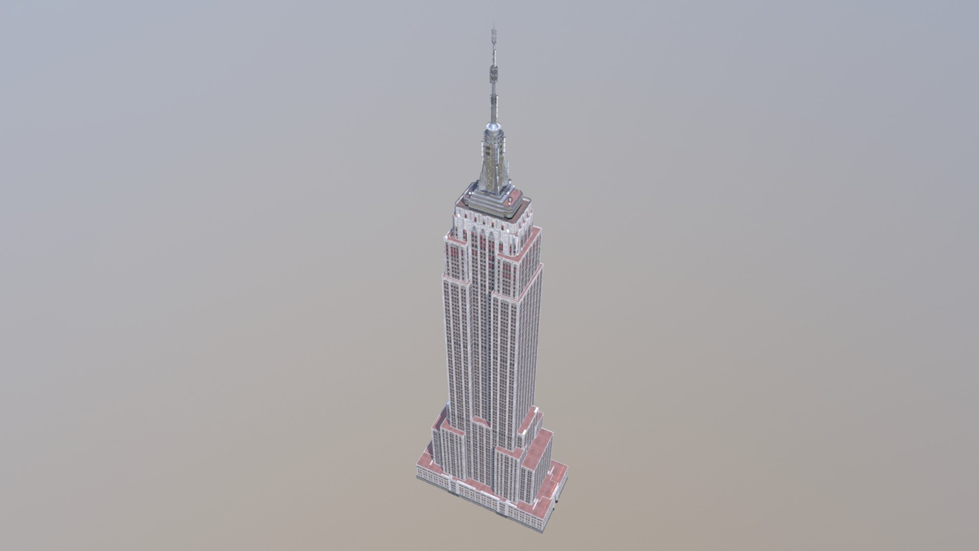 The Empire State Building 3d model