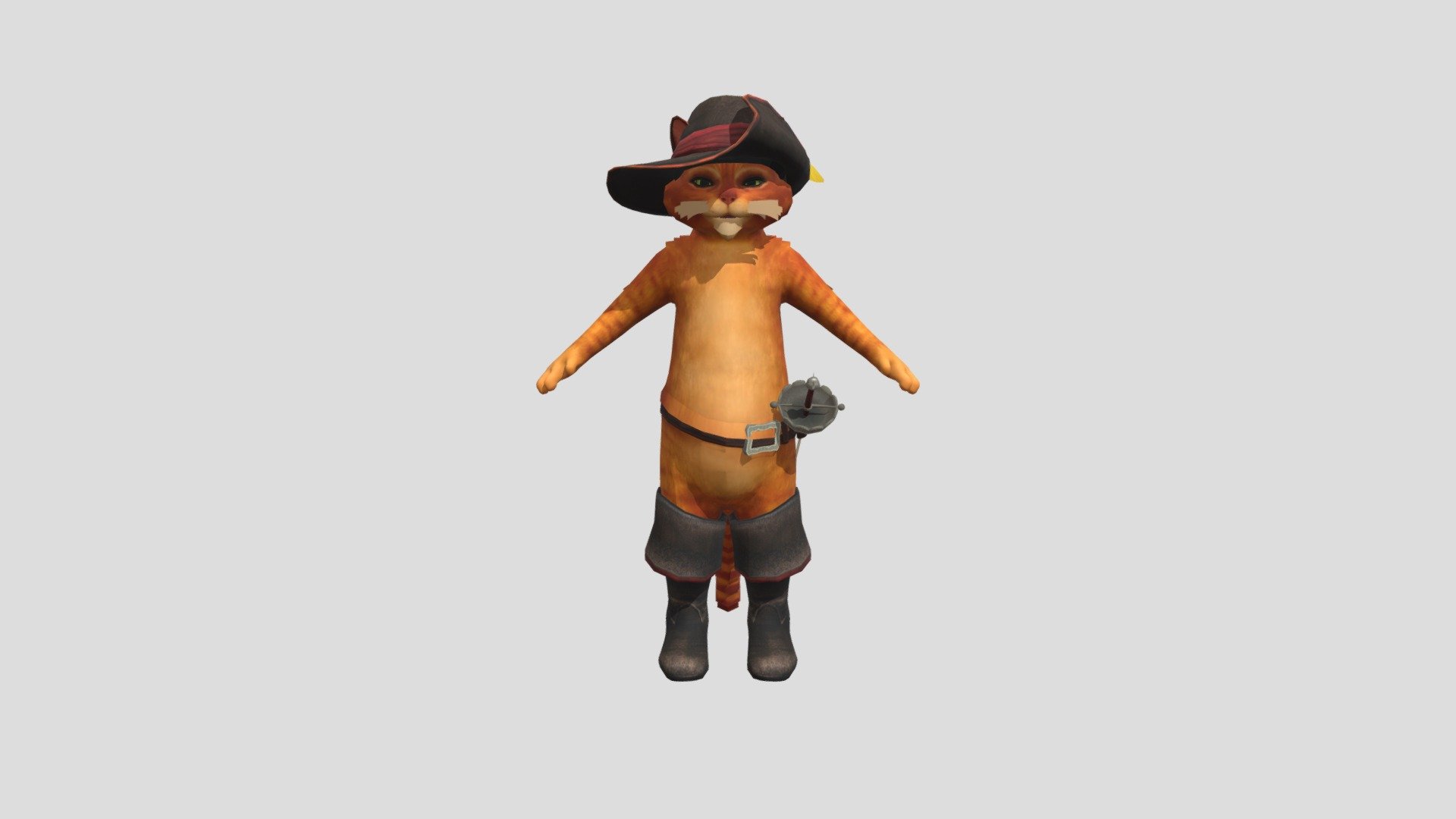 Puss in Boots (Pocket Shrek) 3d model