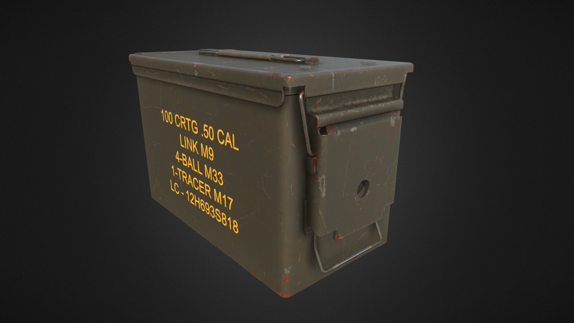 Ammo Can 3d model