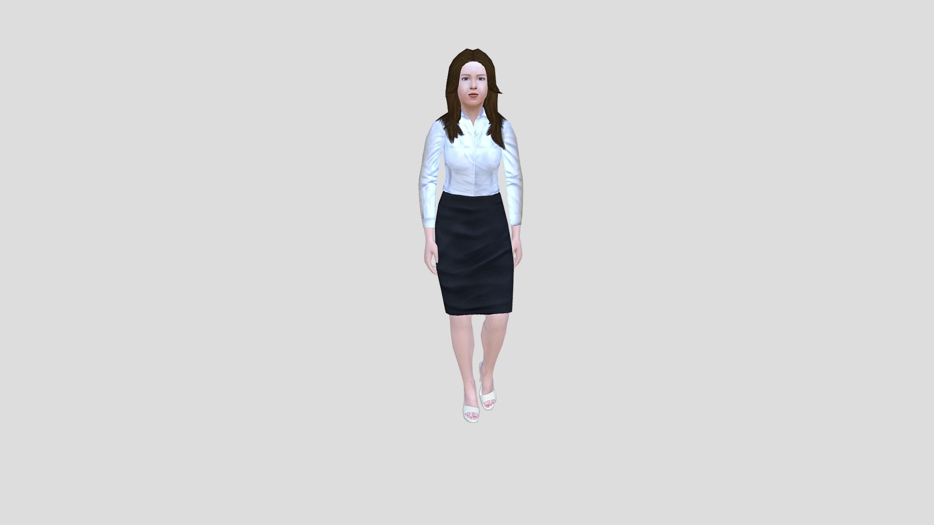 SSD2 TEACHER FEMALE 1 V3 3d model