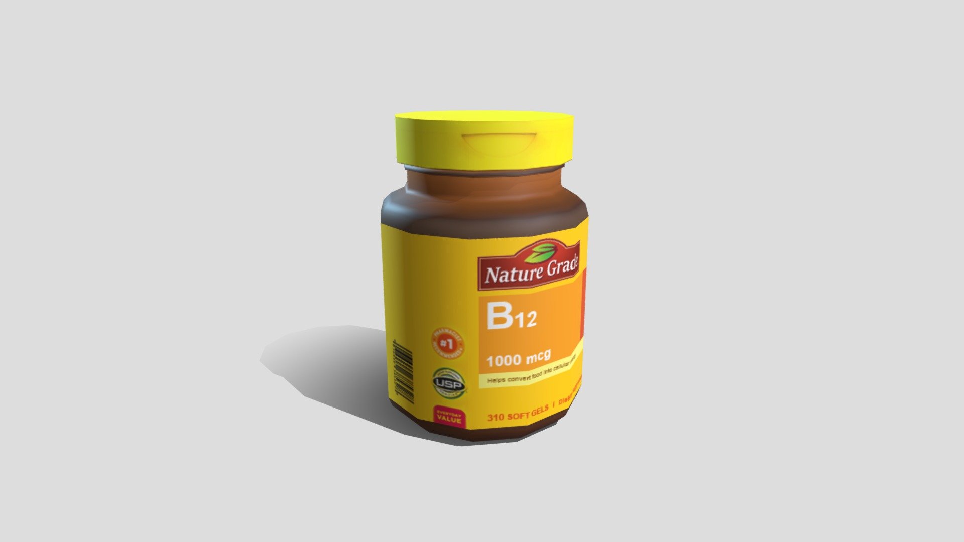 Supplements 3d model