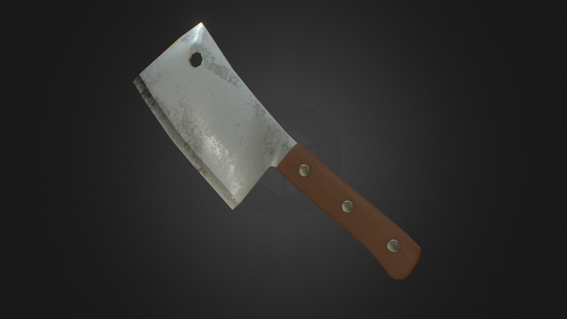 Simple Cleaver 3d model