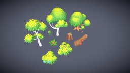 Forest Assets for "The Haunting of Shuma"