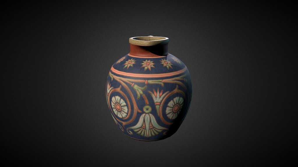 Jarra egipcia/Egyptian jug 3d model